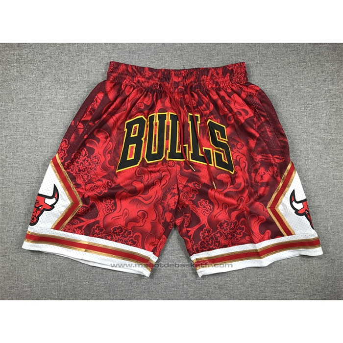 Short Chicago Bulls Special Year of The Tiger Rouge